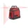 TOOLCRAFT CL18-360 Kreuzlinienlaser selbstnivellierend, inkl. Tasche, 360° Laser Reichweite (max.): 18 m