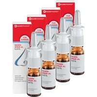 4er Set Nasenspray AL 0,05% 10 ml
