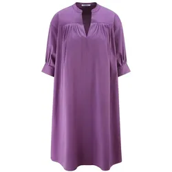 Kleid überschnittener Schulter Peter Hahn lila, 50