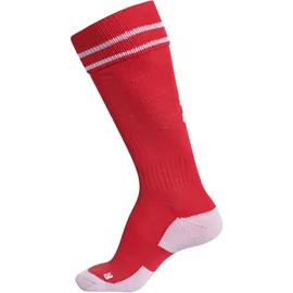 hummel Element Stutzenstrümpfe true red/white 47-50