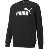 Puma Herren Sweatshirt ESS Big Logo Crew Pullover, Langarm, Puma Black, 3XL