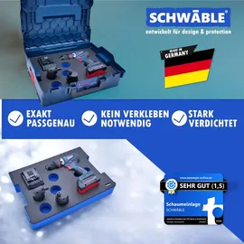 schwäble SCHWÄBLE® Schaumeinlage Schaumstoffeinlage Bosch Akku-Bohrschrauber GSR18V-90FC