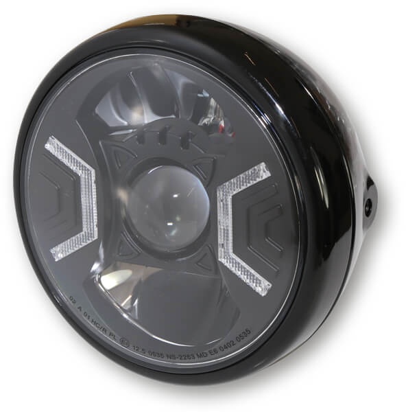HIGHSIDER 7-inch LED-spot RENO TYPE 2, zwart