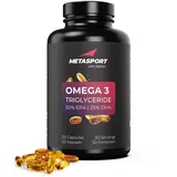 MetaSport Omega 3 Triglyceride Softgels 120 St.