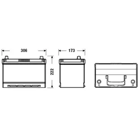 Exide EL954 95Ah 12V