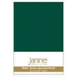 JANINE Spannbettlaken Mako-Jersey 90 x 190 - 100 x 200 cm rost-orange