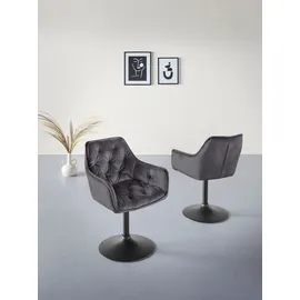 Hela Esszimmerstuhl BIRTE Polyester grau