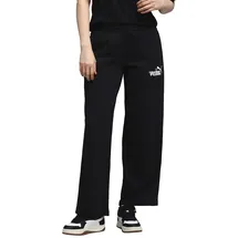 Puma Damen Nature 2.0 Comfort Logo Straight Pants FL Op Strickhose, Puma Schwarz, XS EU