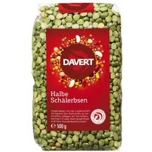 midsona Davert Halbe Grüne Schälerbsen bio 500g