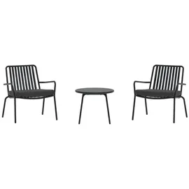 VCM Mykonos Loungeset schwarz