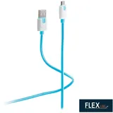 ShiverPeaks USB-A auf USB Micro B 2 m Blau