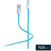 ShiverPeaks USB-A auf USB Micro B 2 m Blau