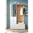 HBZ Kompaktgarderobe Entra 117 x 198 x 38 cm Weiß/Eiche