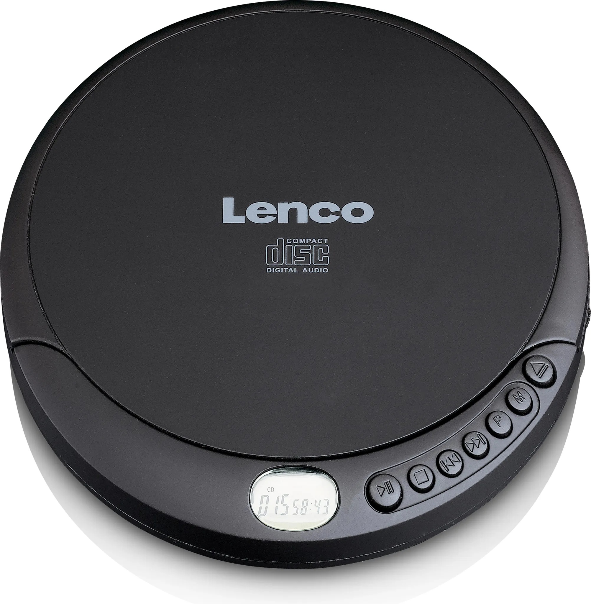 Lenco CD-010 (0 GB), MP3 Player + Portable Audiogeräte, Schwarz