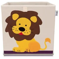 Lifeney Aufbewahrungsbox Löwe hell, 33 x 33 x 33