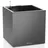 40 low LED 40 x 40 x 40 cm anthrazit metallic