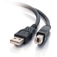 C2G USB 2.0 USB A B Schwarz)