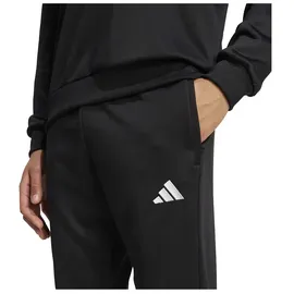 adidas Big Logo French Terry Hooded Track Suit Schwarz L