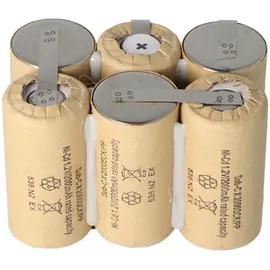 AccuCell Akku zum Selbsteinbau passend für den Black & Decker Dustbuster Extreme 7,2V Akk