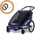 FUXTEC FX-FA1-SET-BLAU Kinderanhänger blau