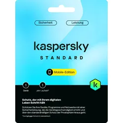 Kaspersky Standard Mobile 1 J. 1-Gerät Echtzeit-Virenschutz