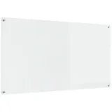 vidaXL Küchenrückwand Transparent 110x60x0,6 cm Hartglas