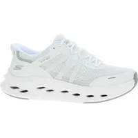 SKECHERS Max Cushioning Glide-Step Damen Weiß/Grau 36