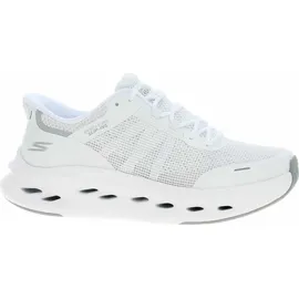 SKECHERS Max Cushioning Glide-Step Damen Weiß/Grau 36