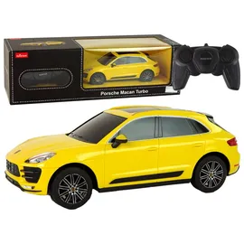 LeanToys RC-Auto Porsche Macan Turbo CH RTR Gelb (5905515356558)