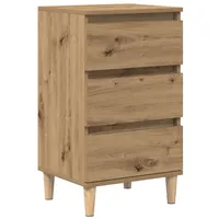 VidaXL Nachttisch Artisan Eiche 40x35x70 cm Holzwerkstoff