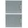 Respekta MIZ 2009 Metallfettfilter Set 2x 320x260mm für Dunstabzugshaube