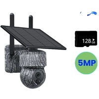 Outdoor Solar PTZ Kamera, 5MP Auflösung, 4G Konnektivität, 5MP 4G Ver Add 128GB
