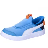 Puma Courtflex v3 SLIPTECH PS Sneaker, Team Light Blue White-Club Navy, 33 EU