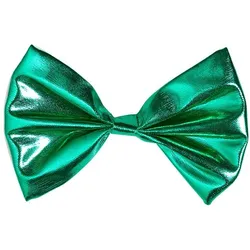 Green metallic Fliege