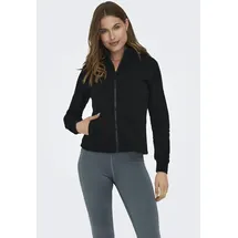 ONLY PLAY Melina Full ZIP Sweatshirt (15303953) black