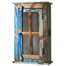 MASSIVMOEBEL24.DE Hängeschrank Altholz 44x21x71 mehrfarbig lackiert NATURE OF SPIRIT #102