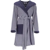 Esprit Bademantel Striped Hoody navy blue XS