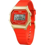 ICE-Watch - ICE digit retro Red passion - Rote Damenuhr mit Plastikarmband - 022070 (Small)