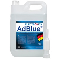 Electronicx AdBlue 80 Liter 8 X 10L Liter für Diesel Kanister Harnstofflösung gemäß ISO 22241/1 DIN 70070 VDA lizenziert für SCR-Abgasnachbehandlung Ad Blue Adblue kaufen einfüllstutzen adblue