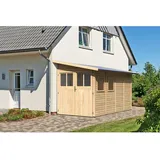 Karibu Wandlitz 4 3,52 x 1,78 m natur