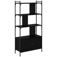 VidaXL Bücherregal 1-tlg. Schwarz