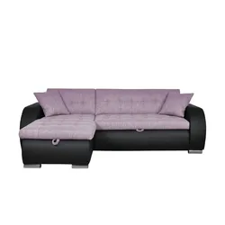 Ecksofa  Aries , lila/violett , Maße (cm): B: 242 H: 80 T: 161