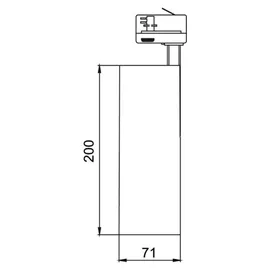 Brumberg Leuchten LED-Schienenstrahler 930, weiß 88393173