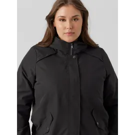 Vero Moda Curve Vero Moda Langer Parka in Black | Gr.: 50