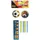 IDENA 40440 - Partyspaß Set mit 14 Artikeln, 4 Malschablonen mit Linealfunktion ca. 4,5 x 15,5 cm, 6 Notizbücher ca. 6 x 9 cm, 4 Geschicklichkeitsspiele mit Ballmotiven, Durchmesser ca. 6 cm