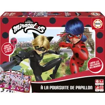 Educa Miraculous Ladybug A la porsuite de Butterfly Gesellschaftsspiel