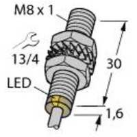 Turck Sensor bündig PNP, Schließer BI3U-EM08-AP6X