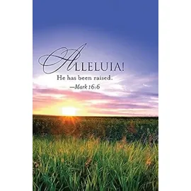 Abingdon Pr Alleluia! Easter Sunrise Bulletin 2013, Regular (Package of 50)