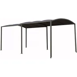 Habitat et Jardin Carport 295 x 5,66 m grau