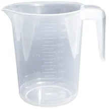 ORYX 5071020 Messbecher Kunststoff Mikrowelle 1 Liter, Durchsichtig